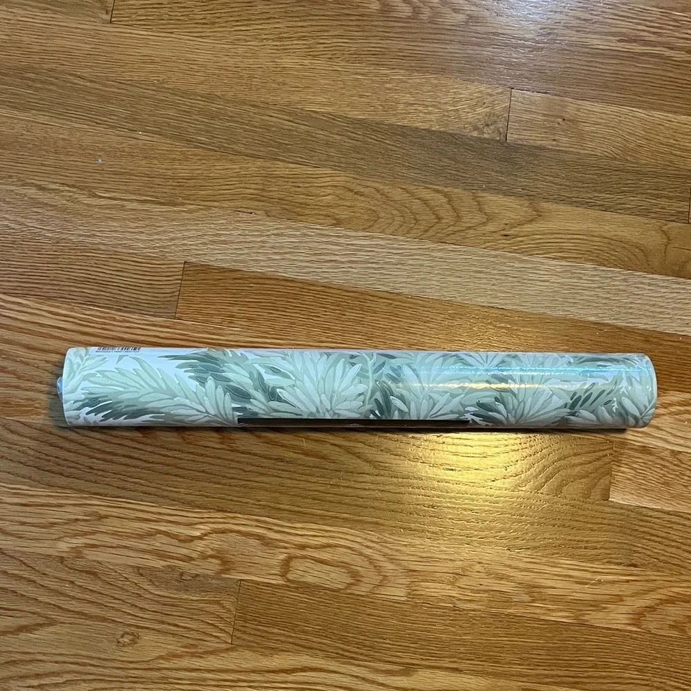 Anthropologie Florence Court Olive Botanical Wallpaper NWT